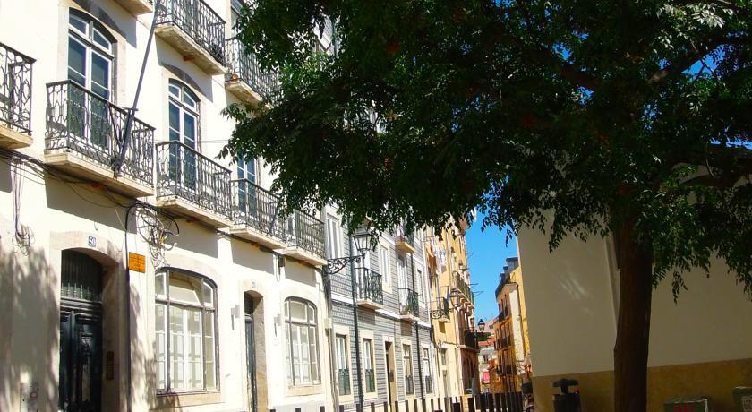 Flores Terrace Apartment Lisboa Rum bild